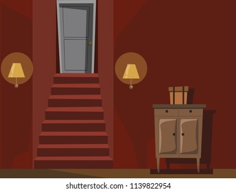 interior vector illustration 