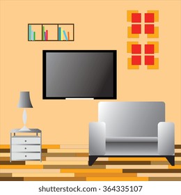 Interior view of room