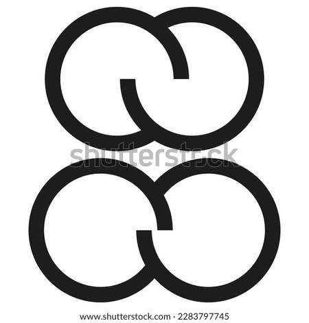 Similar – Image, Stock Photo Symbiosis of lines and shapes