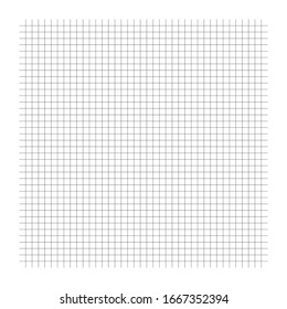 Interlace, interlock grid, mesh lines. Squared, checkered graph paper background / pattern. Cellular crossing, intersecting lines. Coordinate paper, millimeter paper. (Lines are not expanded)