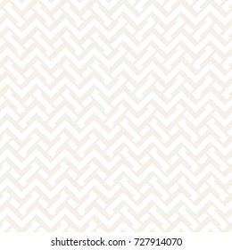 Interlacing Lines Subtle Lattice. Ethnic Monochrome Texture. Vector Seamless Black and White Pattern.