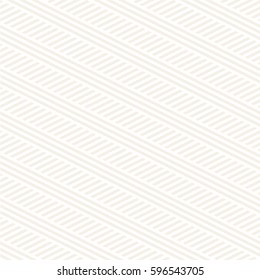 Interlacing Parallel Stripes. Vector Seamless Subtle Monochrome Pattern. Abstract Geometric Background. 