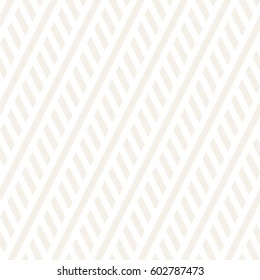 Interlacing Parallel Stripes. Vector Seamless Subtle Monochrome Pattern. Abstract Geometric Background. 