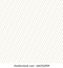 Interlacing Parallel Stripes. Vector Seamless Subtle Monochrome Pattern. Abstract Geometric Background. 