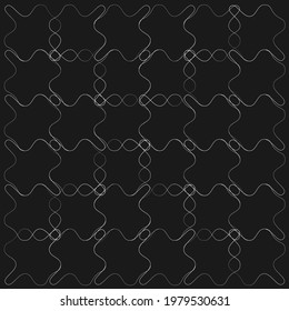 Interlicate, subtle pattern template vector illustration