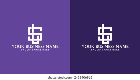 Verriegelungsbuchstabe L und S Logo, LS oder SL Monogramm Logo