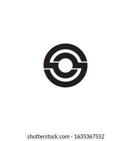 Interlocking Circles, Eye Vector Symbol Design