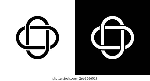 Interlocking icon graphics - Vector. perfect for graphic projects