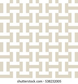 Interlocking shapes pattern background.