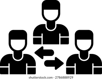Intermediary Art vector Icon Design Illustration
