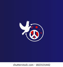 Internaional Day Of Non Violance Day Vector Design Illustration For Banner and Background