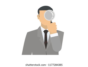 Internal Auditor Simple Illustration Stock Vector (Royalty Free) 1177284385