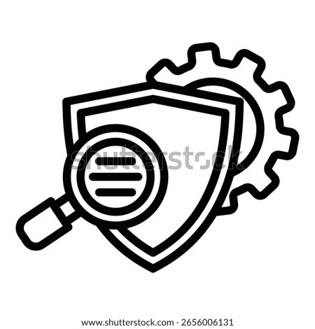 Internal Control Icon Line Style For Various Design Purposes
