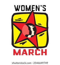 Día Internacional de la Mujer Marcha de la Mujer Somos el pueblo Levántate Día de la Igualdad de la Mujer Vota Cree en las Mujeres