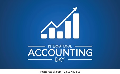 International Accounting Day is observed every year on November 10. Holydays Awareness concept. background, placard, banner template Vector illustration design.