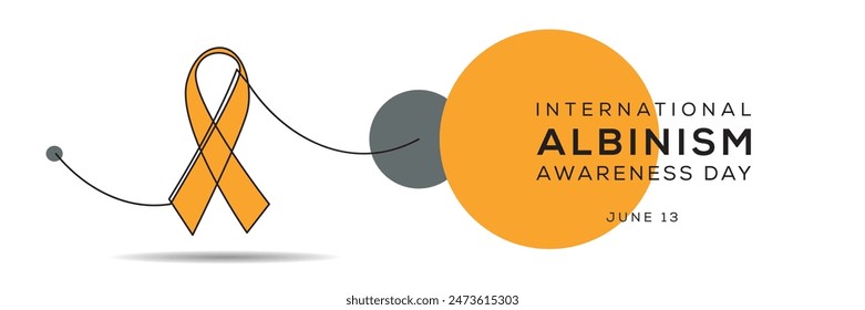 International Albinism Awareness Day, held on 13 June.