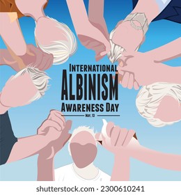 International Albinism awareness day is observed every year on June 13