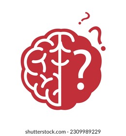International Alzheimer's Day. forgetfulness concept, Vector.
