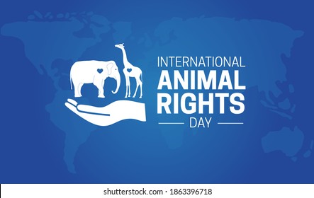 International Animal Rights Day Background Banner