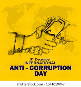 Afiche del Día Internacional contra la Corrupción