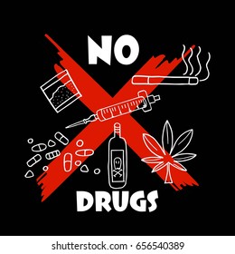 Say No To Drugs Hd Stock Images Shutterstock