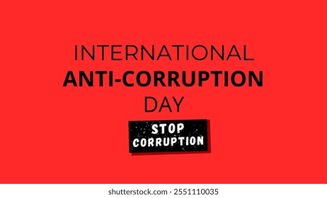 international anti-corruption day backdrop background simple.