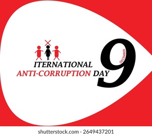 International Anti-Corruption Day Banner, December 9 Anti-Graft Awareness