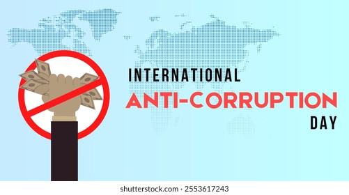 International Anti-Corruption Day - Campaign or celebration banner