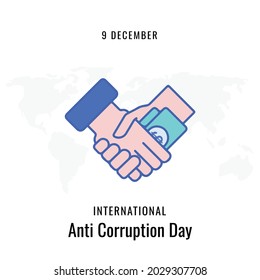 International Anti-Corruption Day, Vector illustration design.