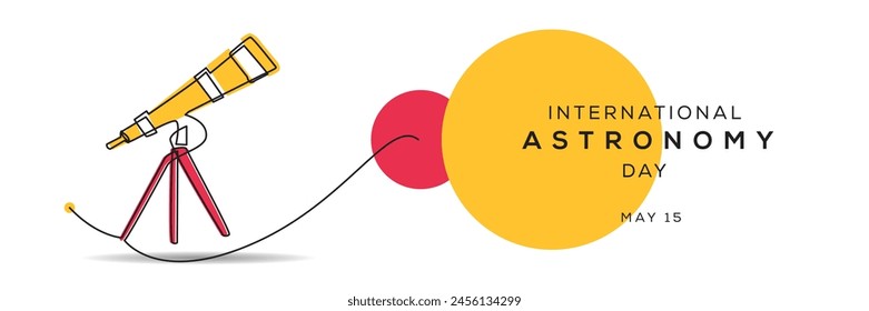 Día Internacional de la Astronomía, celebrado el 15 de mayo.