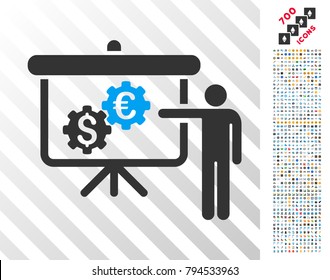 International Banking Project icon with 7 hundred bonus bitcoin mining and blockchain graphic icons. Vector illustration style is flat iconic symbols design for bitcoin websites.