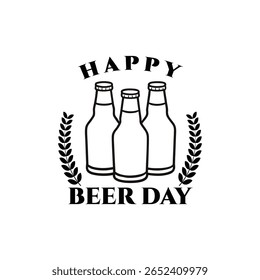 Dia Internacional da Cerveja, 4 de agosto, Celebração com caneca e folhas de lúpulo