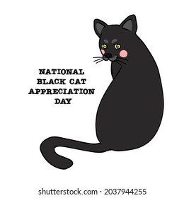 99 Black cat appreciation day Images, Stock Photos & Vectors | Shutterstock