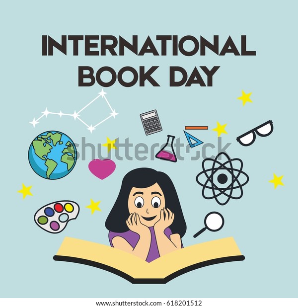 International Book Day Stock Vector (Royalty Free) 618201512 Shutterstock