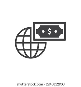 International Business Icon Sign Symbol