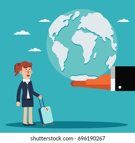 Glocalization Market Trade Adaption Local Customers Stock Vector ...