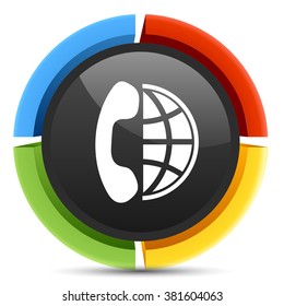 international call icon