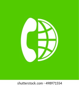 international call icon