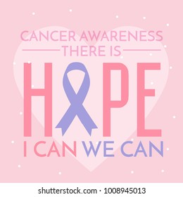 International Cancer Day Poster Illustration