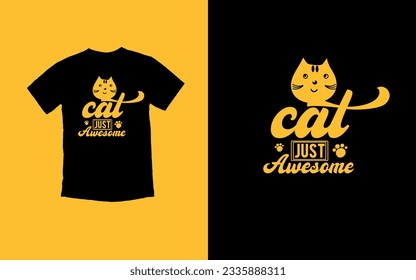 International Cat Day - August 8th, Purrfectly Celebrating Our Feline Friends T-shirt Design