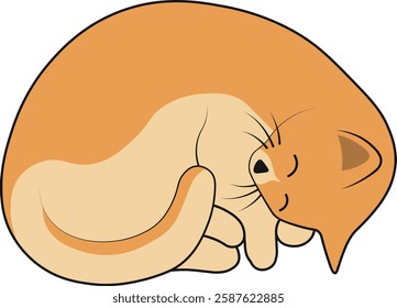 International Cat Day Character. Adorable Pet Animals. Vector Illustration