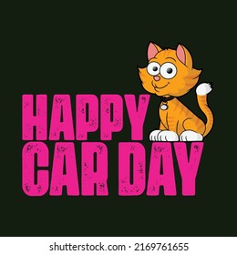 International cat day special printable cat vector designs