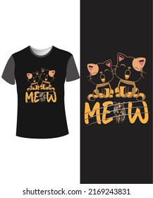 
INTERNATIONAL CAT DAY T-SHIRT DESIGN