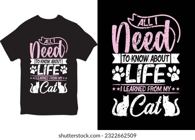 International cat day tshirt, Cat T-Shirt design black cat tshirt