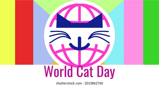International Cat Day - vector illustration