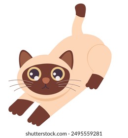 International cat day vector illustration