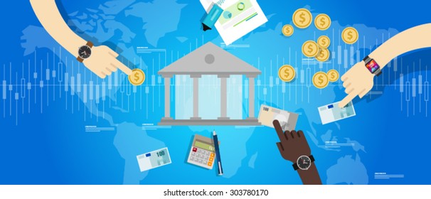 international central bank financial banking market exchange rate