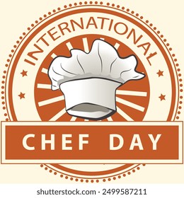International Chef Day Sign and Badge