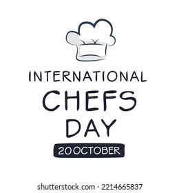 International Chefs Day held on 20 October.