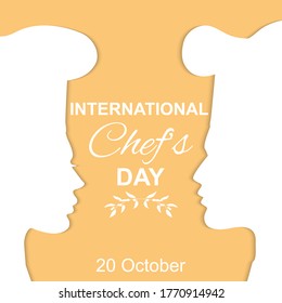 International Chef's day vector illustration